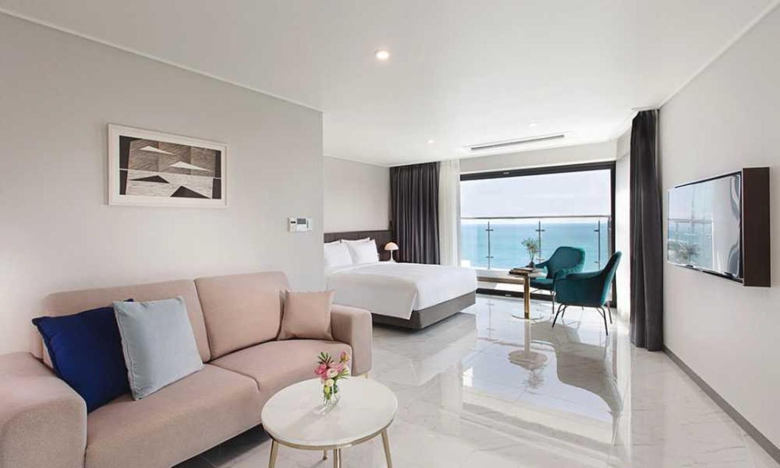 Busan Yeongmu Parade Hotel Haeundae Beach Exteriör bild