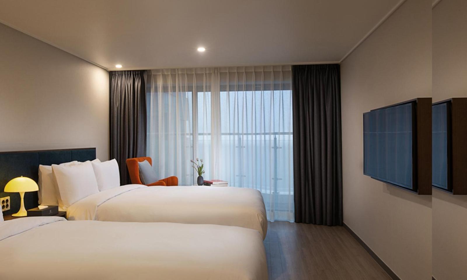 Busan Yeongmu Parade Hotel Haeundae Beach Exteriör bild