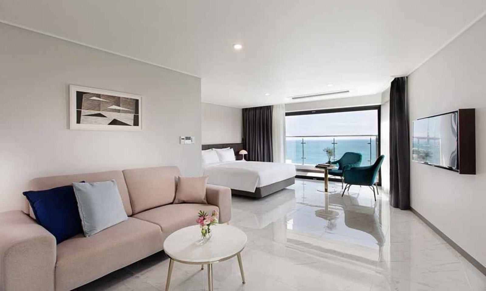 Busan Yeongmu Parade Hotel Haeundae Beach Exteriör bild