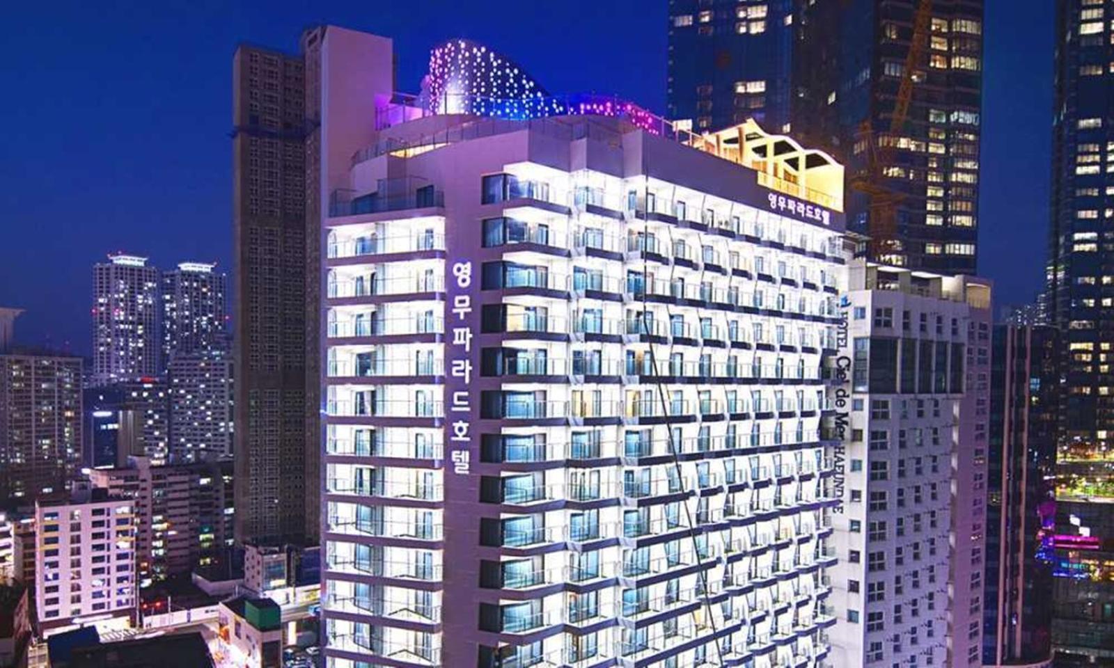 Busan Yeongmu Parade Hotel Haeundae Beach Exteriör bild